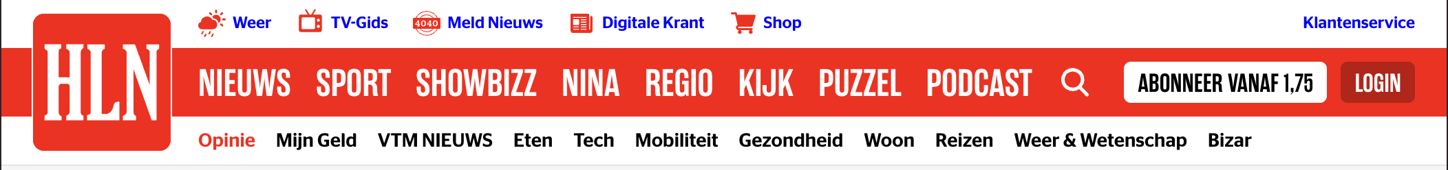 header